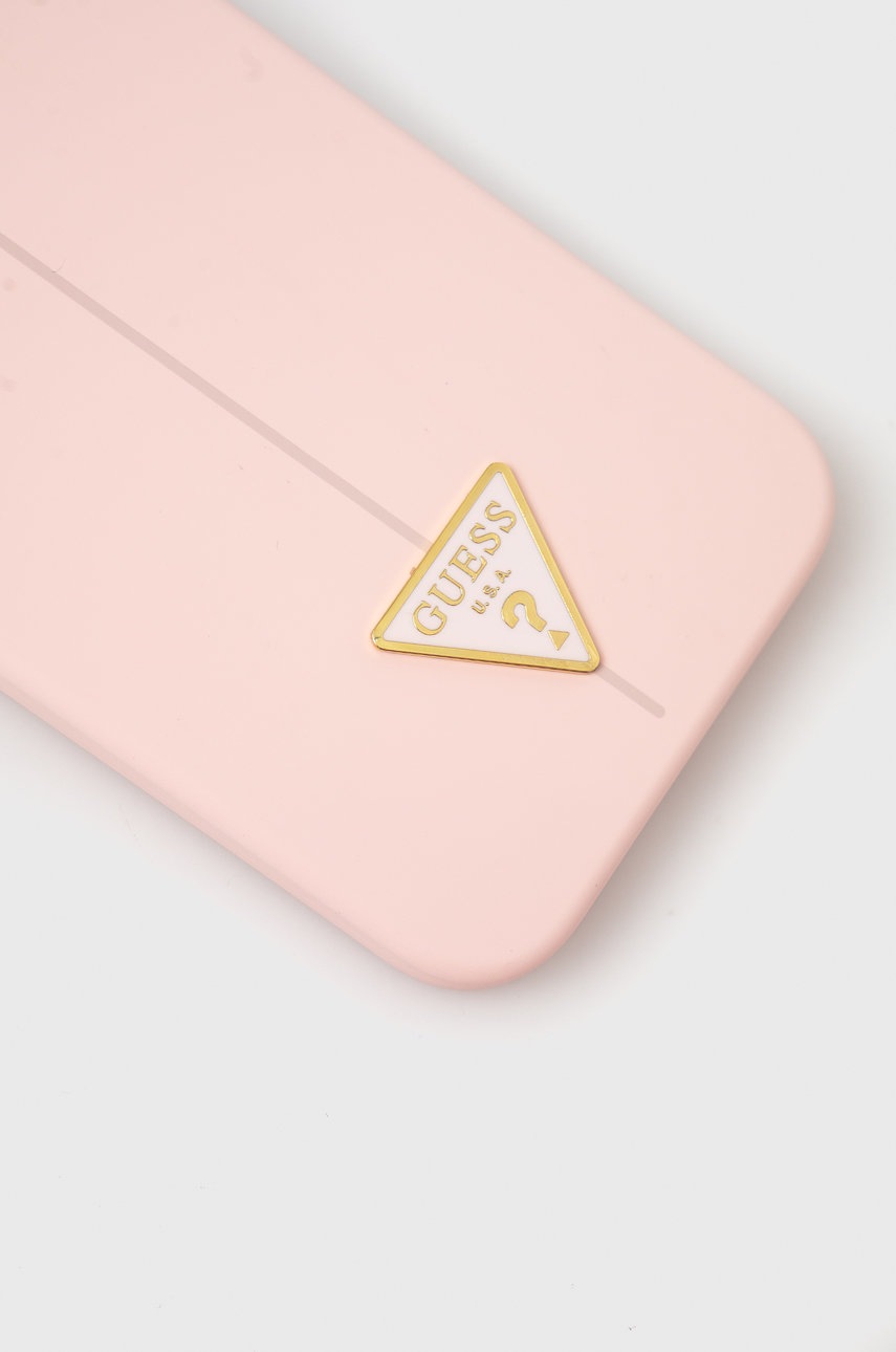 

Чехол на телефон Guess Iphone 13 6,1 цвет розовый