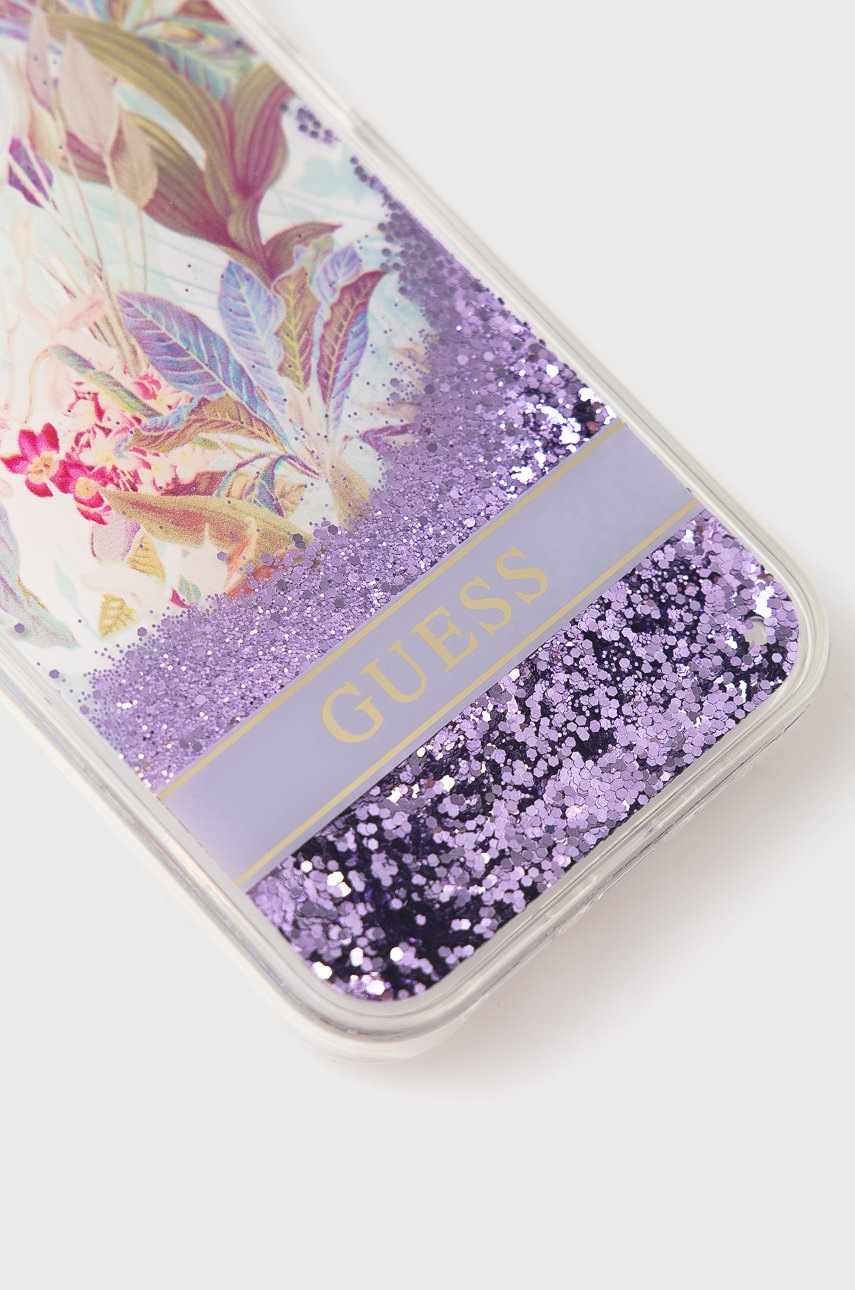 

Чехол на телефон Guess Iphone 13 Pro / 13 6,1 цвет фиолетовый