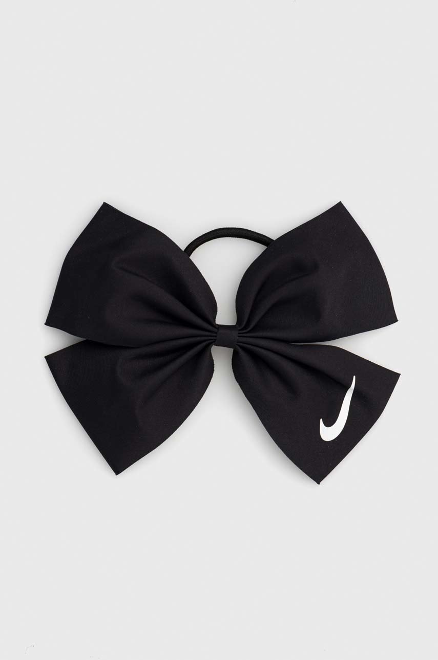 

Ластик за коса Nike в черно, Черен