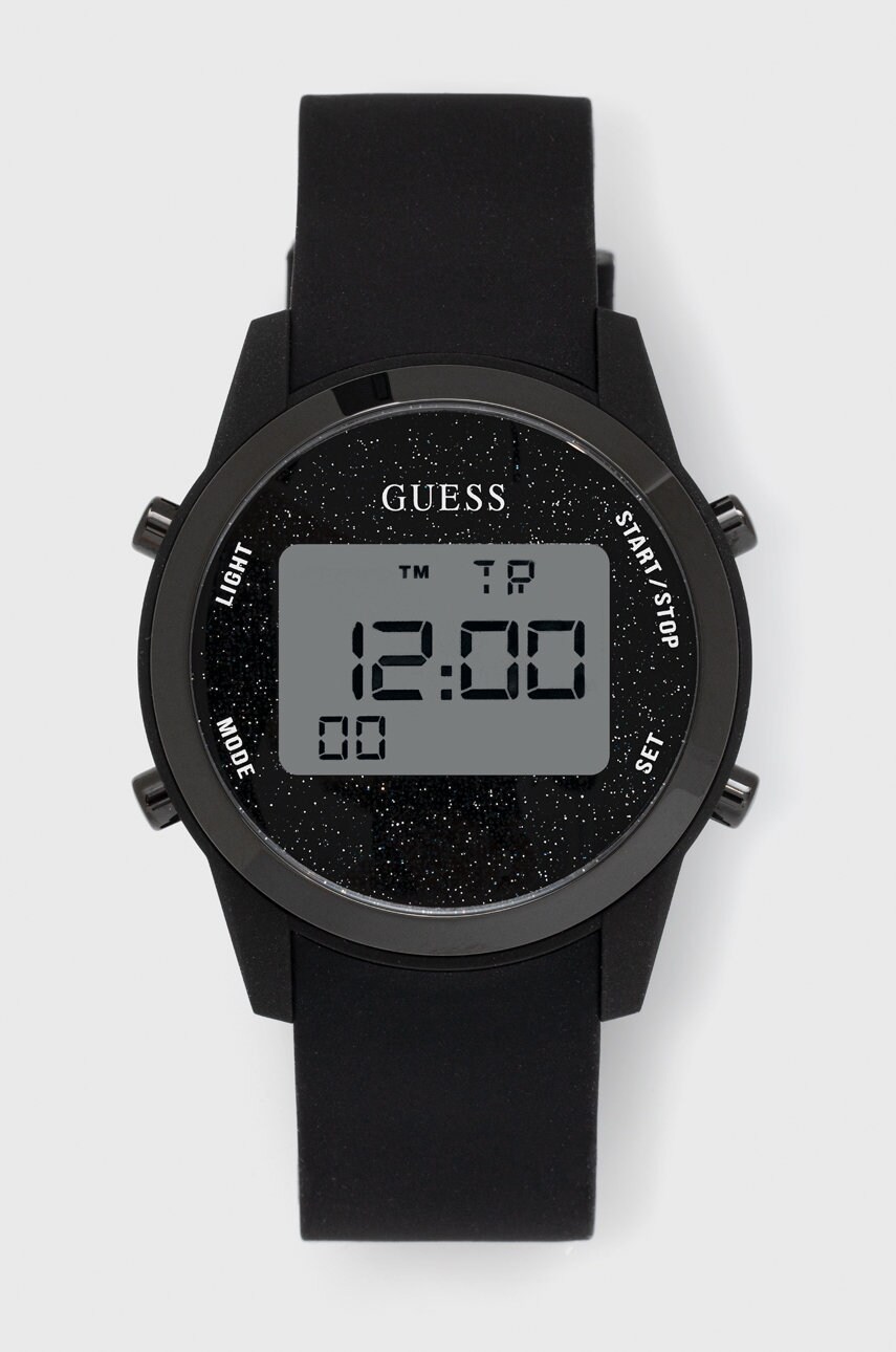 

Годинник Guess жіночий колір чорний