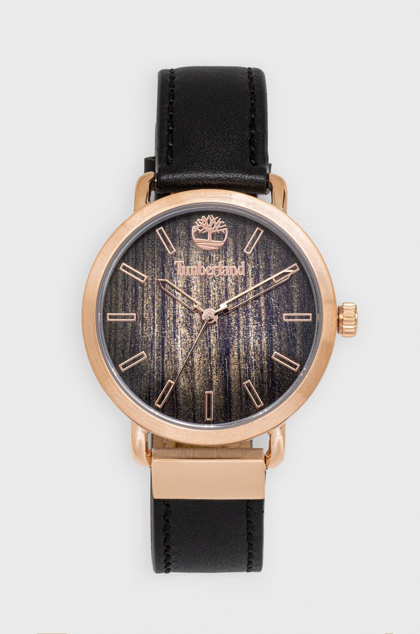 Timberland zegarek damski kolor brązowy