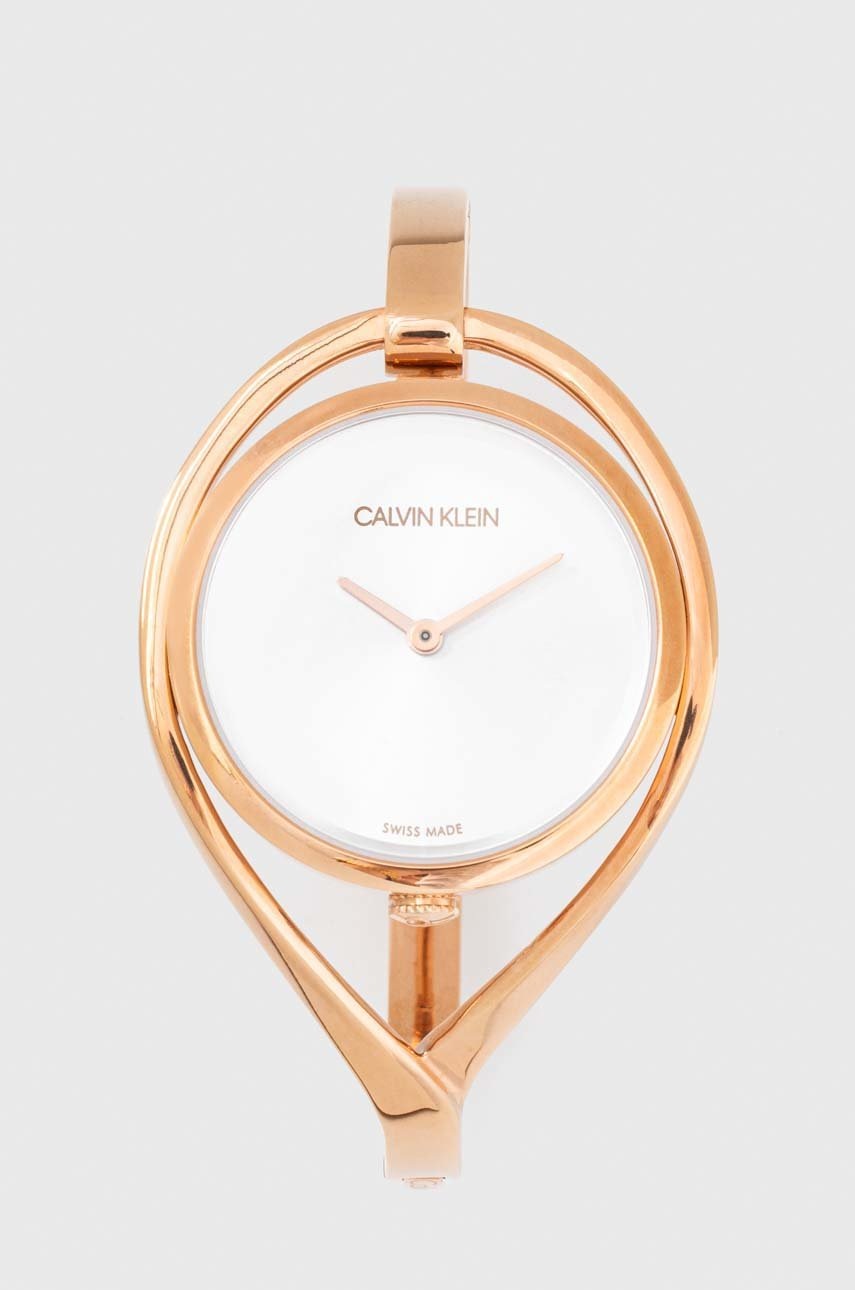 

Часовник Calvin Klein дамски в златисто, Злато