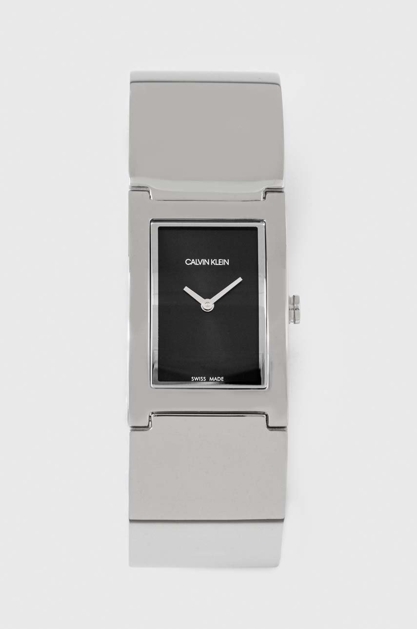 

Часовник Calvin Klein дамски в сребристо, Сребърен