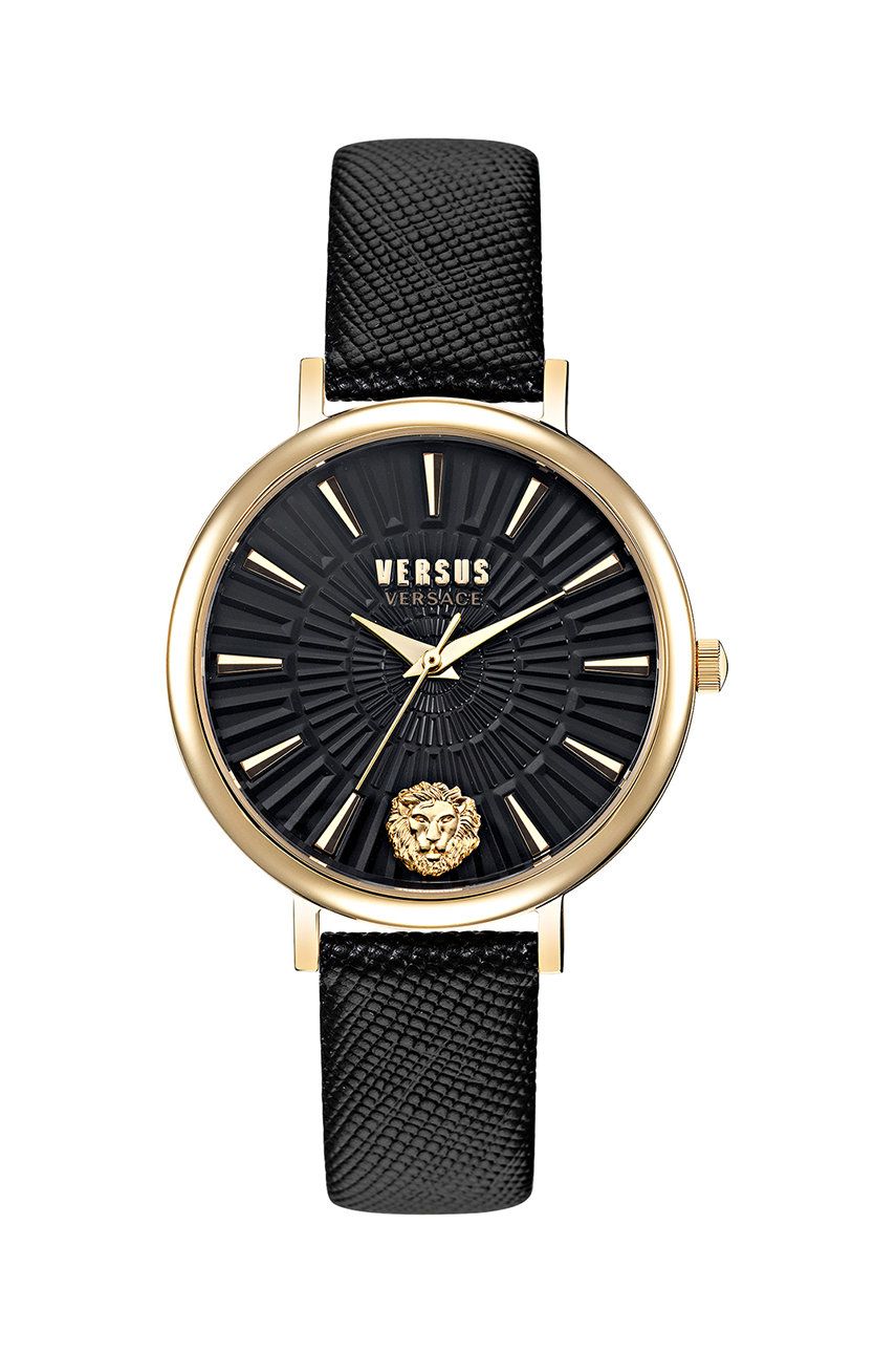 Versus Versace ceas femei, culoarea negru Accesorii imagine noua