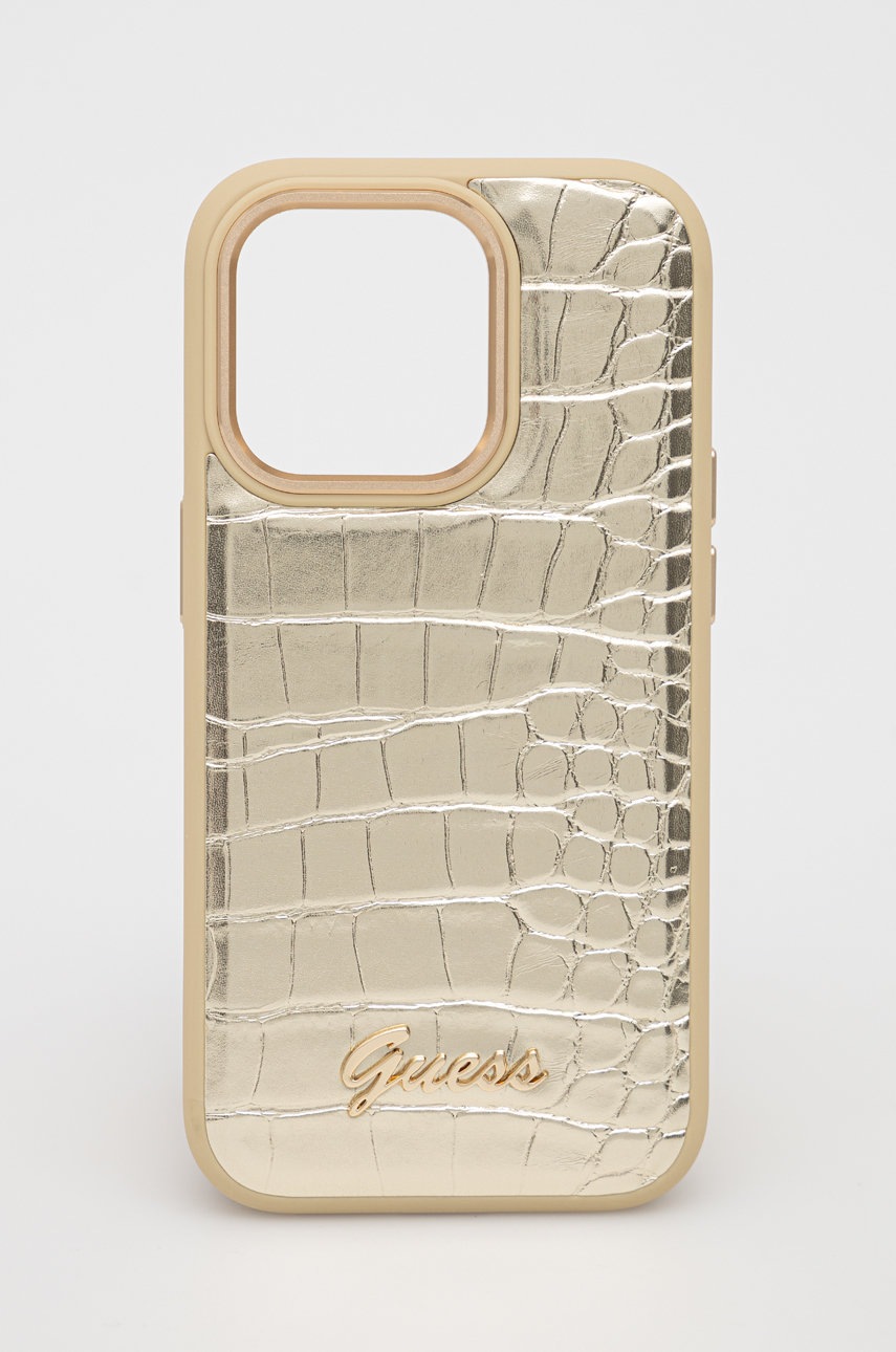 

Кейс за телефон Guess Iphone 14 Pro 6,1" в златисто, Злато