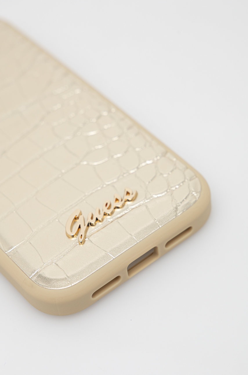 

Чехол на телефон Guess Iphone 14 Pro 6,1" цвет золотой