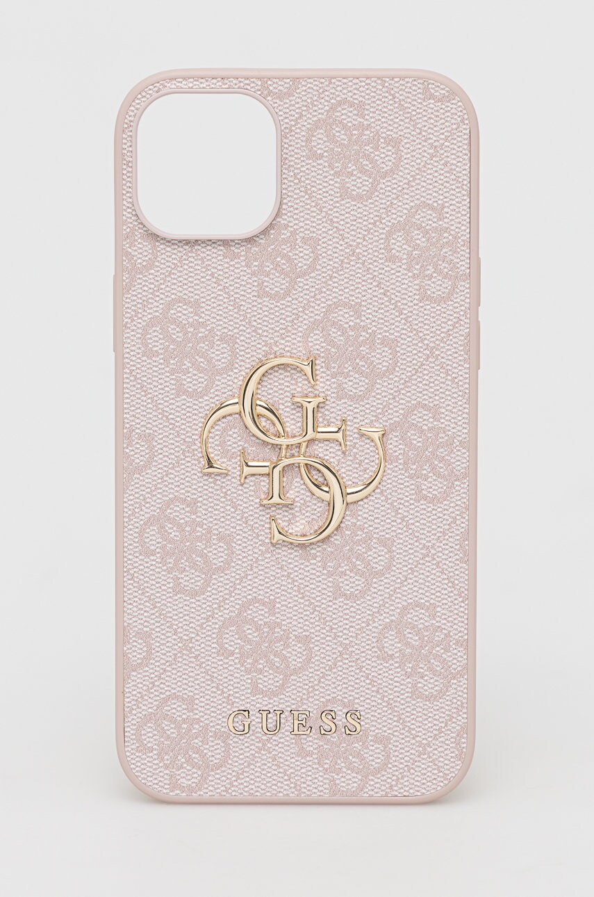 

Чехол на телефон Guess Iphone 14 Plus 6,7" цвет розовый