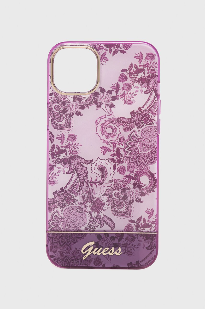 

Чохол на телефон Guess Iphone 14 Plus 6,7" колір рожевий