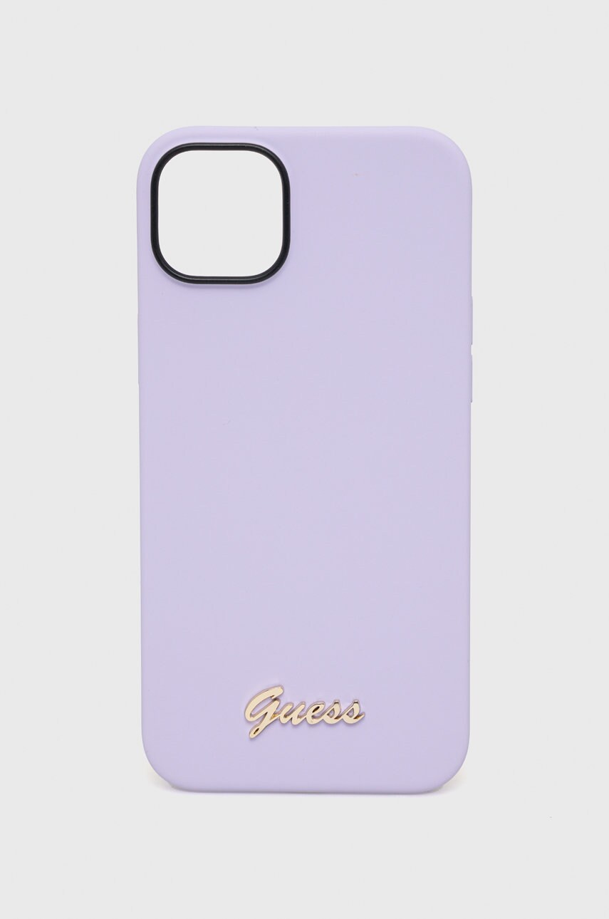 

Чохол на телефон Guess Iphone 14 Plus 6,7" колір фіолетовий
