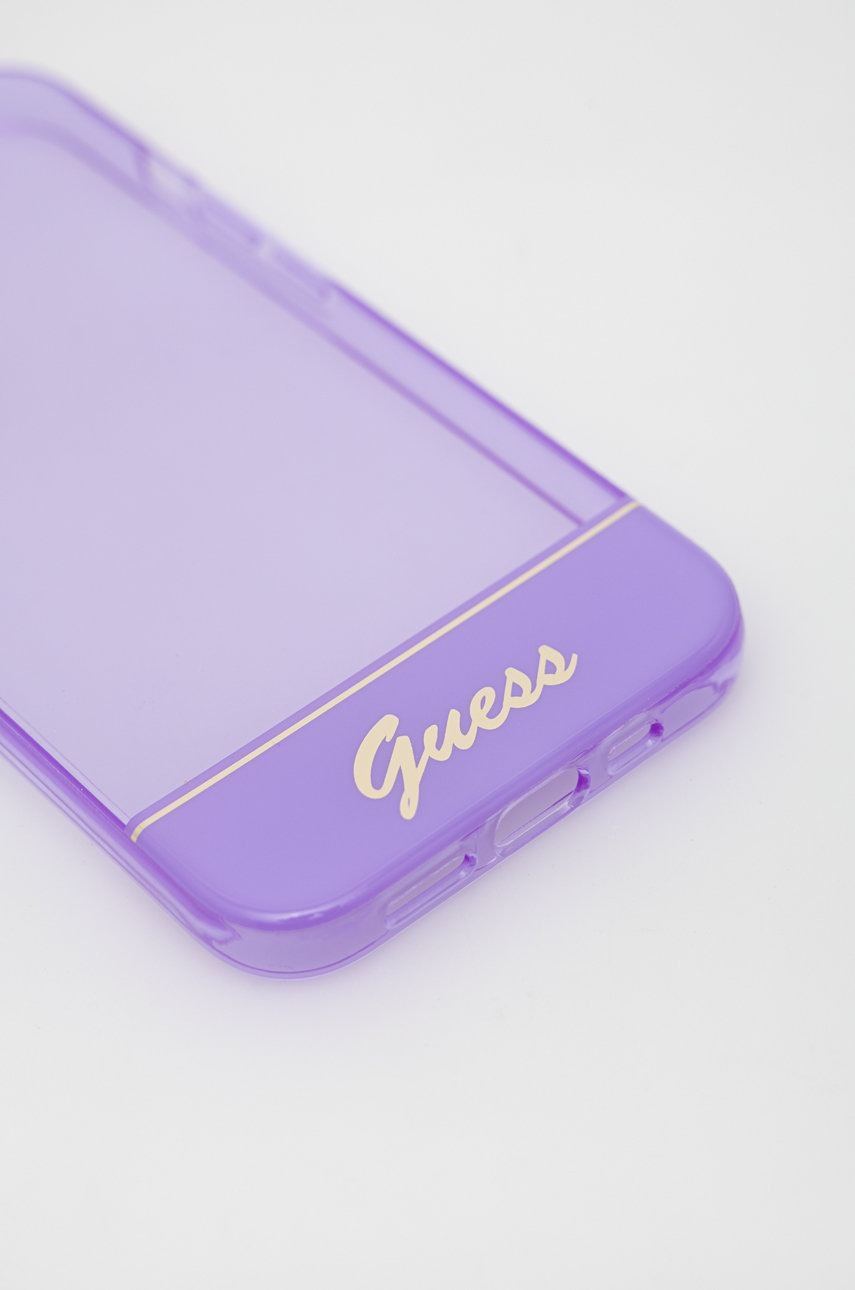 

Чохол на телефон Guess Iphone 14 6,1" колір фіолетовий