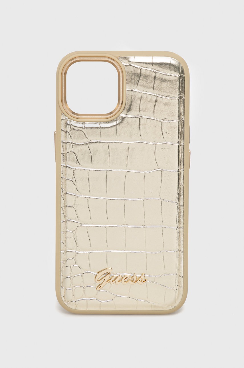 

Кейс за телефон Guess Iphone 14 6,1" в златисто, Злато
