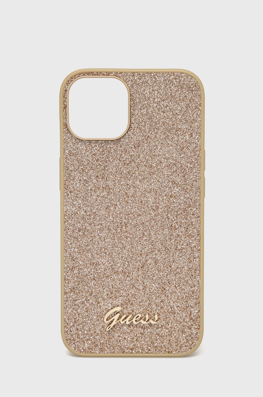 

Кейс за телефон Guess Iphone 14 6,1" в златисто, Злато