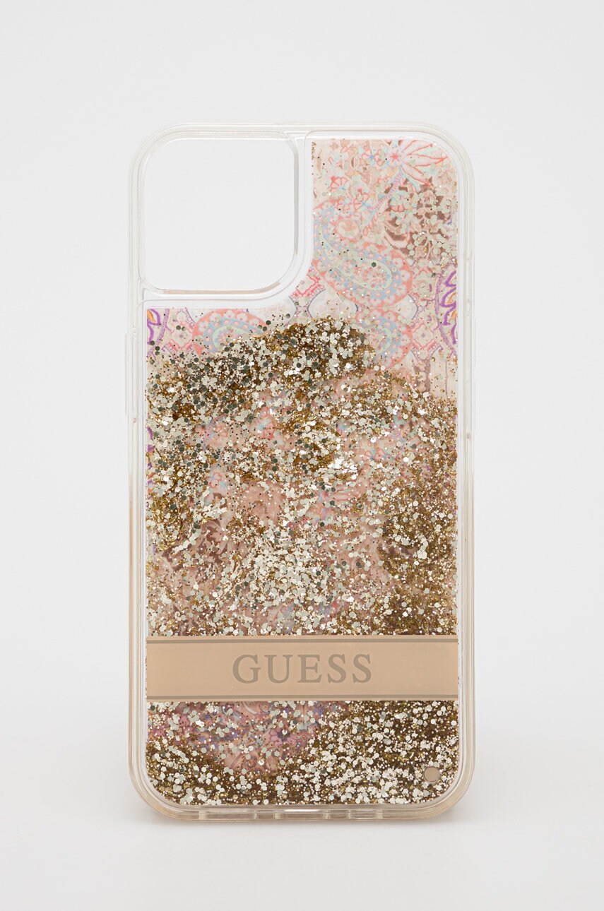 

Кейс за телефон Guess Iphone 14 6,1" в златисто, Злато