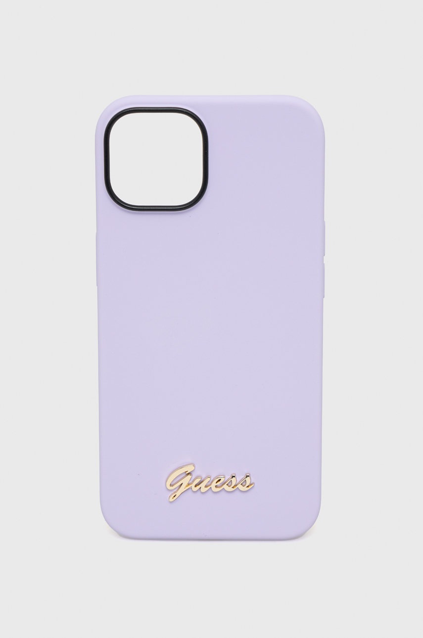 

Чохол на телефон Guess Iphone 14 6,1" колір фіолетовий