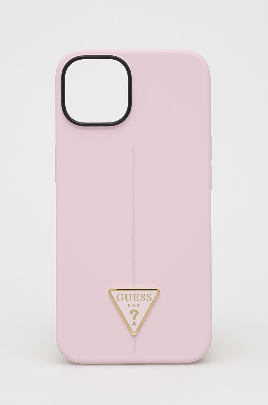 

Кейс за телефон Guess Iphone 14 6,1" в лилаво, Виолетов