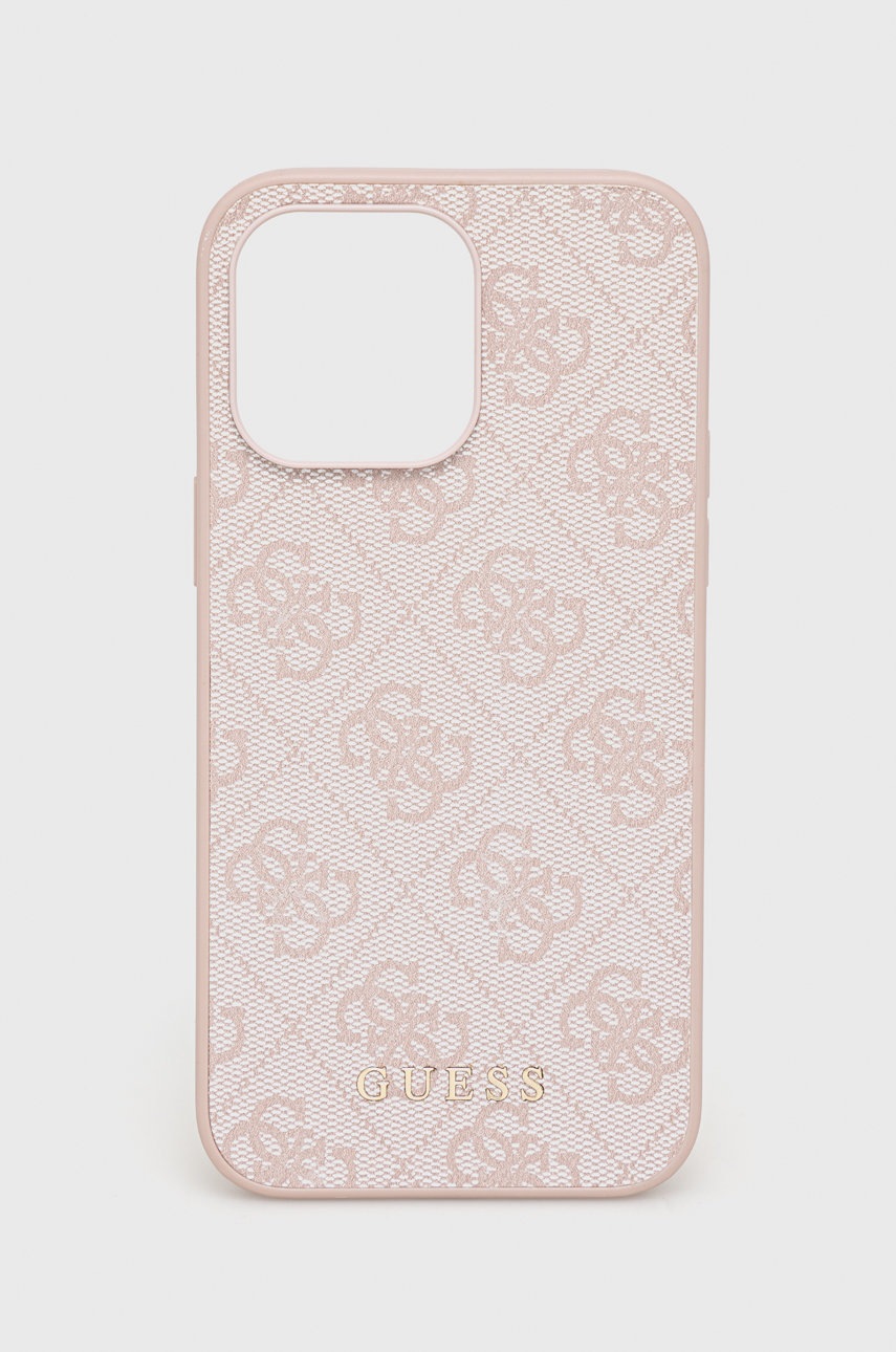 

Кейс за телефон Guess Iphone 14 Pro Max 6,7" в розово, Розов