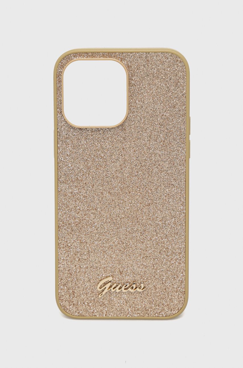 Obal na telefon Guess Iphone 14 Pro Max 6,7" zlatá barva - zlatá -  Umělá hmota