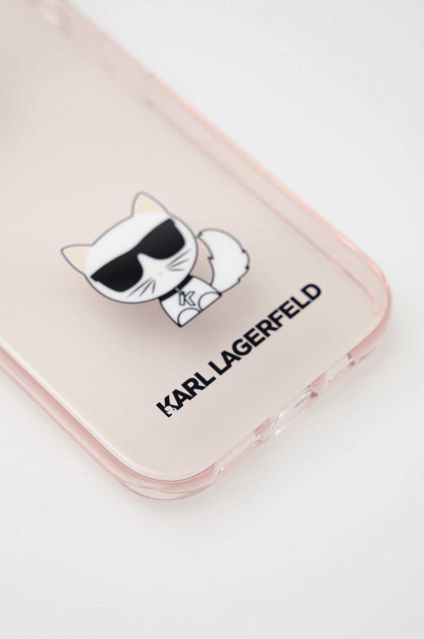 

Чохол на телефон Karl Lagerfeld Iphone 14 Pro 6,1" колір рожевий
