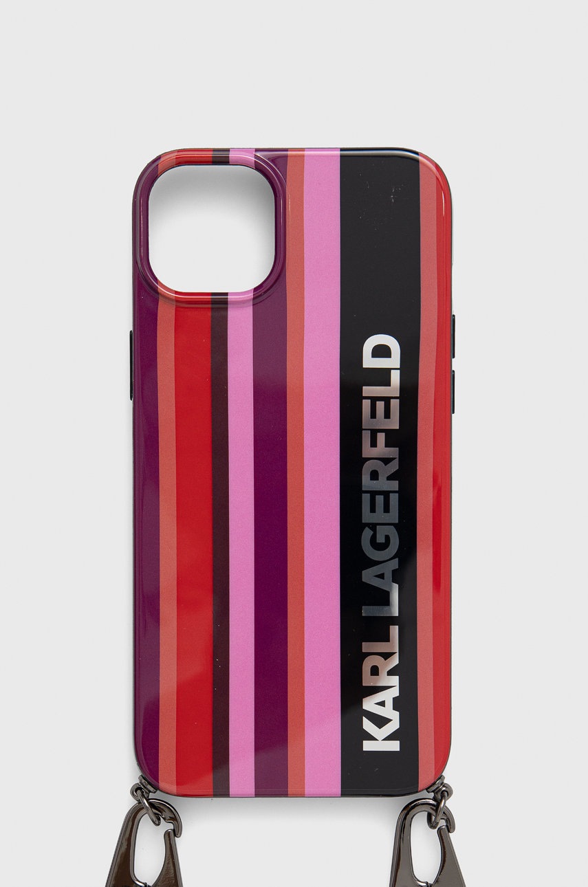 

Кейс за телефон Karl Lagerfeld Iphone 14 Plus 6,7" в розово, Розов