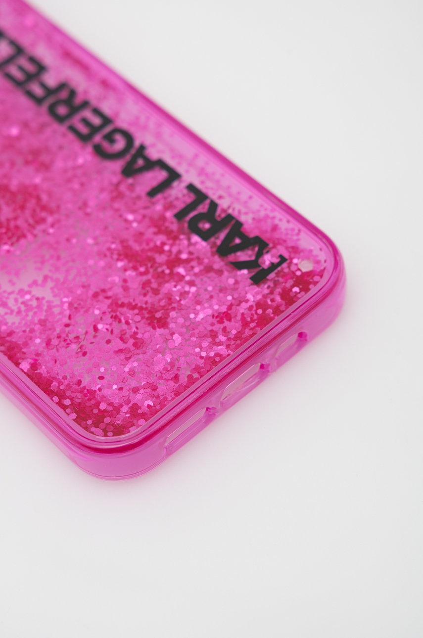 

Чохол на телефон Karl Lagerfeld Iphone 14 6,1" колір рожевий