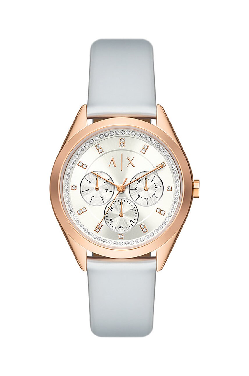 

Годинник Armani Exchange жіночий колір золотий
