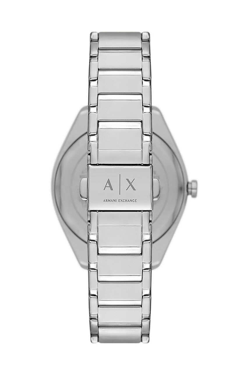 

Годинник і браслети Armani Exchange жіночий колір срібний