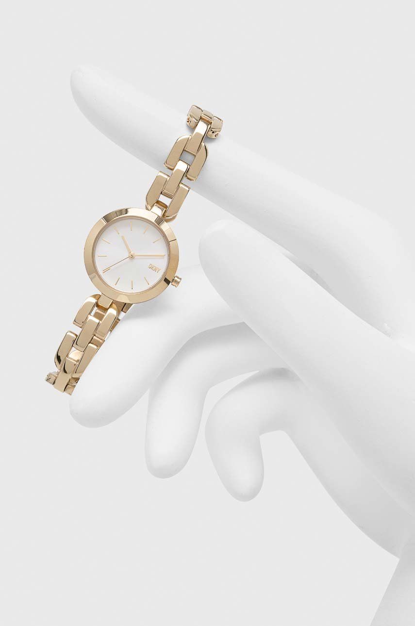 Dkny ceas femei, culoarea auriu Accesorii imagine 2022 crono24.ro