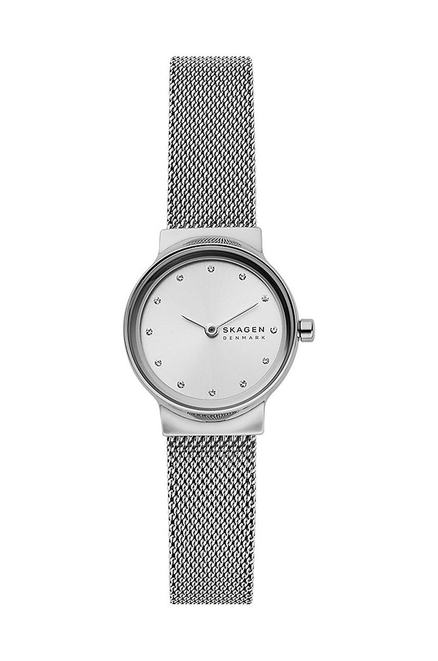 Skagen ceas femei, culoarea argintiu Accesorii imagine 2022 crono24.ro