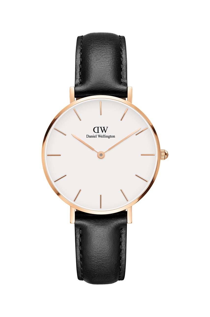 Daniel Wellington zegarek Petite 32 Sheffield damski kolor różowy