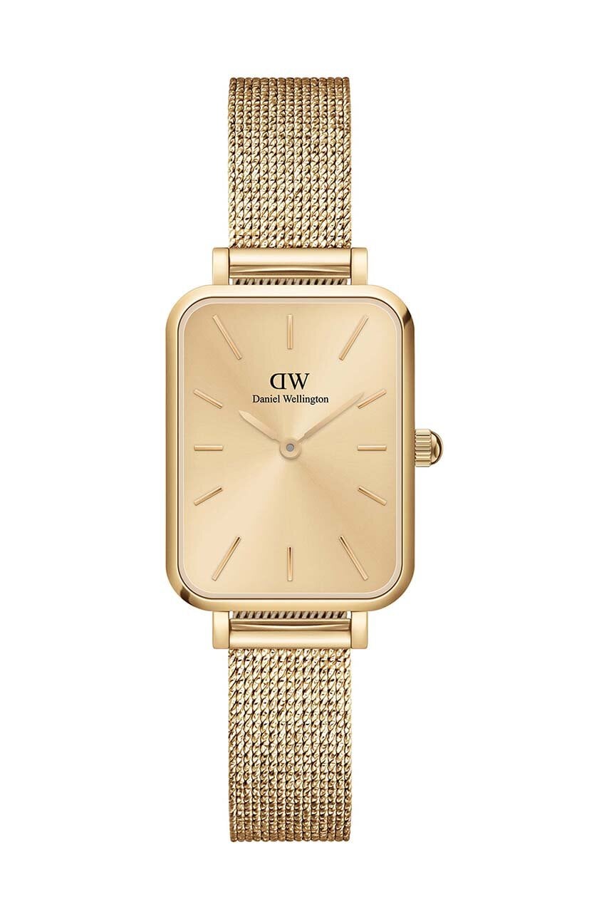 Daniel Wellington ceas Quadro 20x26 femei, culoarea auriu Daniel Wellington ceas Quadro 20x26 femei, culoarea auriu