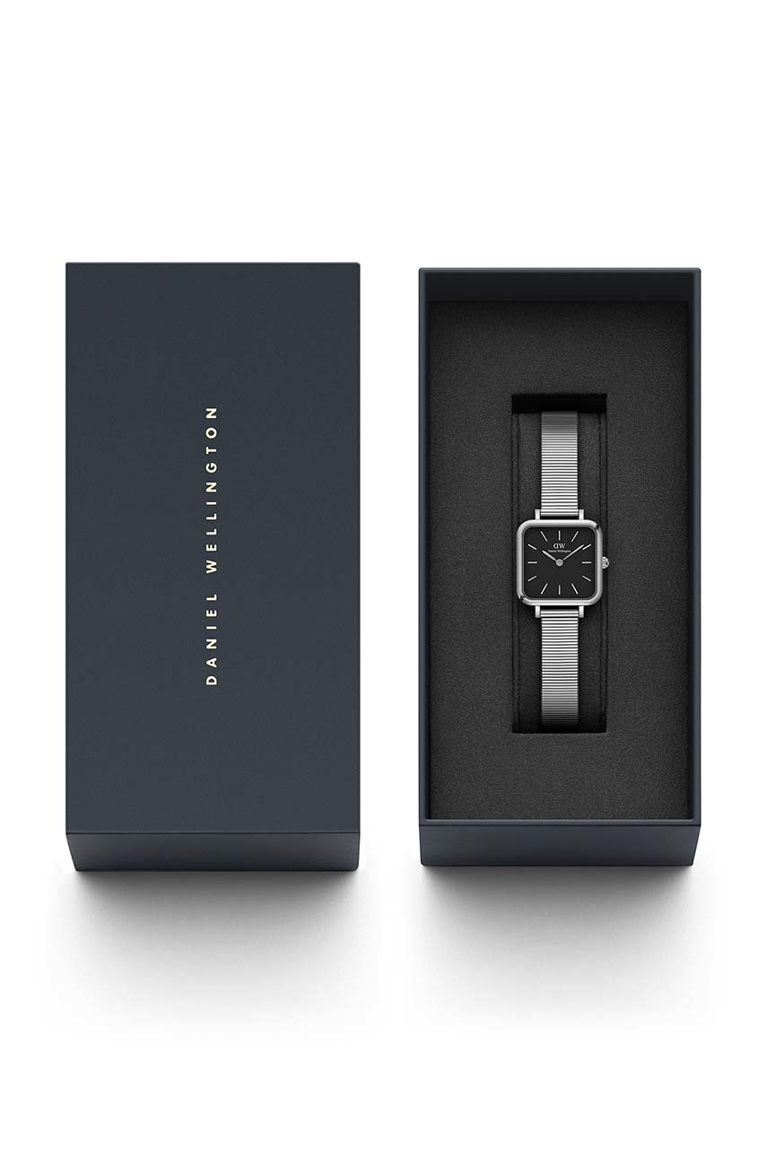 Ρολόι Daniel Wellington Quadro Studio χρώμα: ασημί φωτογραφία