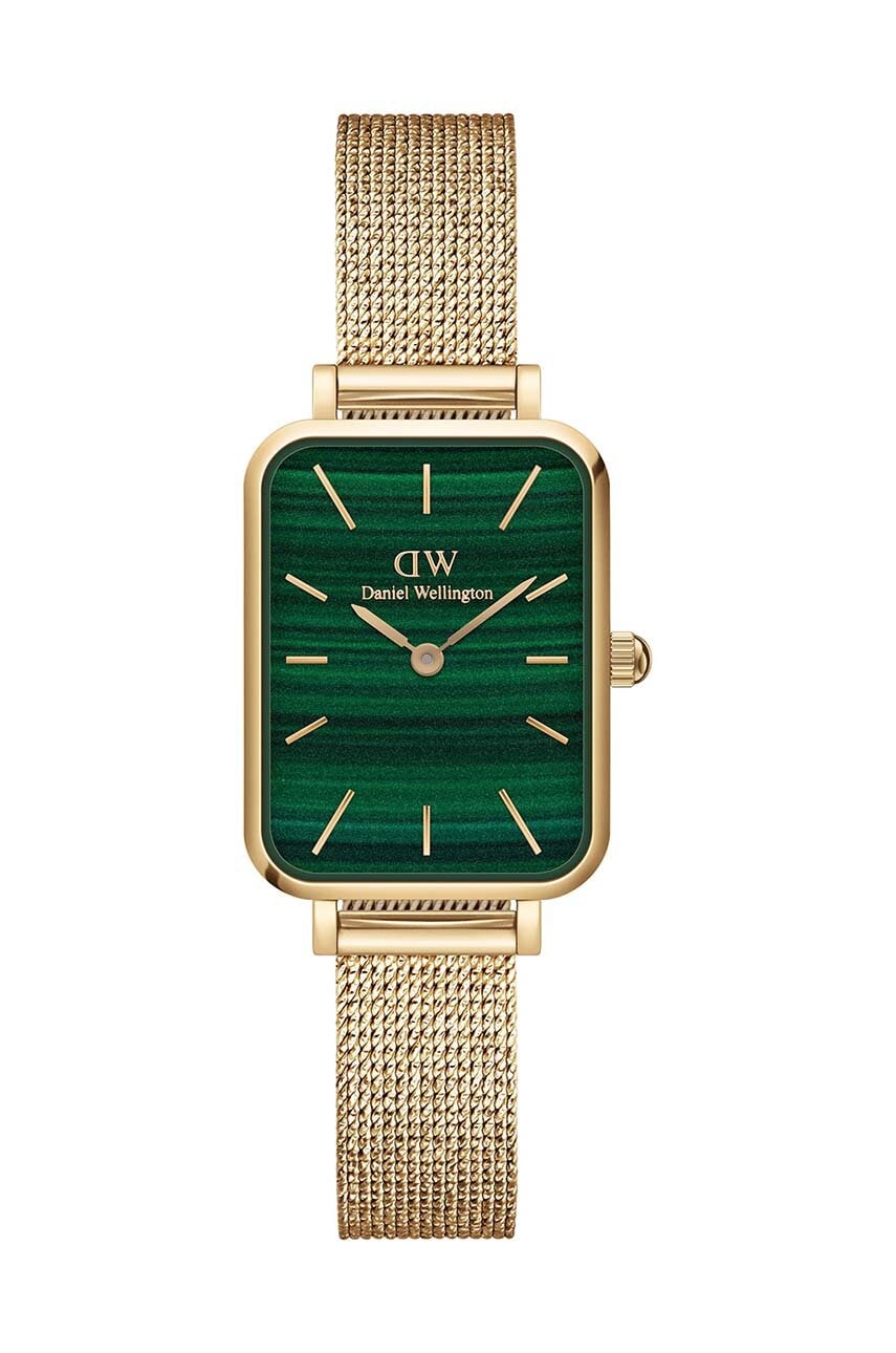 Daniel Wellington ceas Quadro 20x26 femei, culoarea auriu