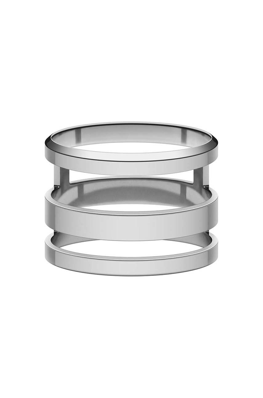 Prstýnek Daniel Wellington Elan Triad Ring S 48 - stříbrná -  Nerezová ocel