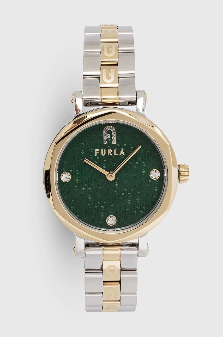 

Годинник Furla жіночий колір срібний