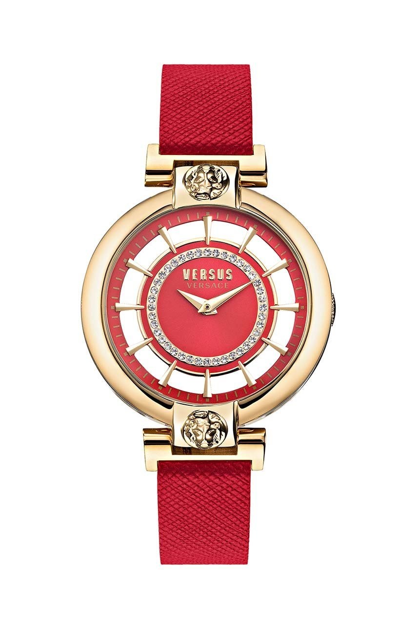 

Часовник Versus Versace дамски в червено, Червен