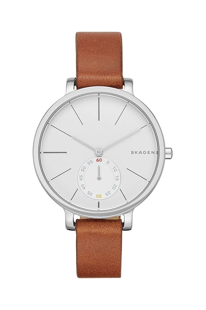 

Годинник Skagen жіночий колір срібний