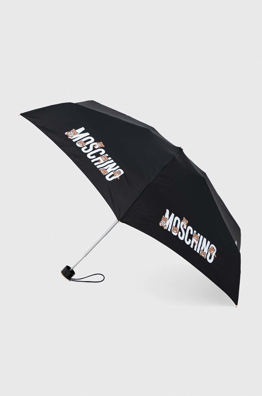 Moschino umbrela copii culoarea negru