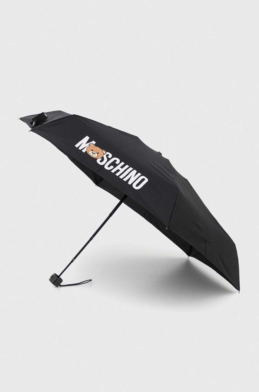 Levně Dětský deštník Moschino černá barva, 8430