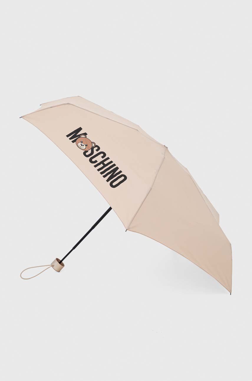 Levně Dětský deštník Moschino béžová barva, 8430