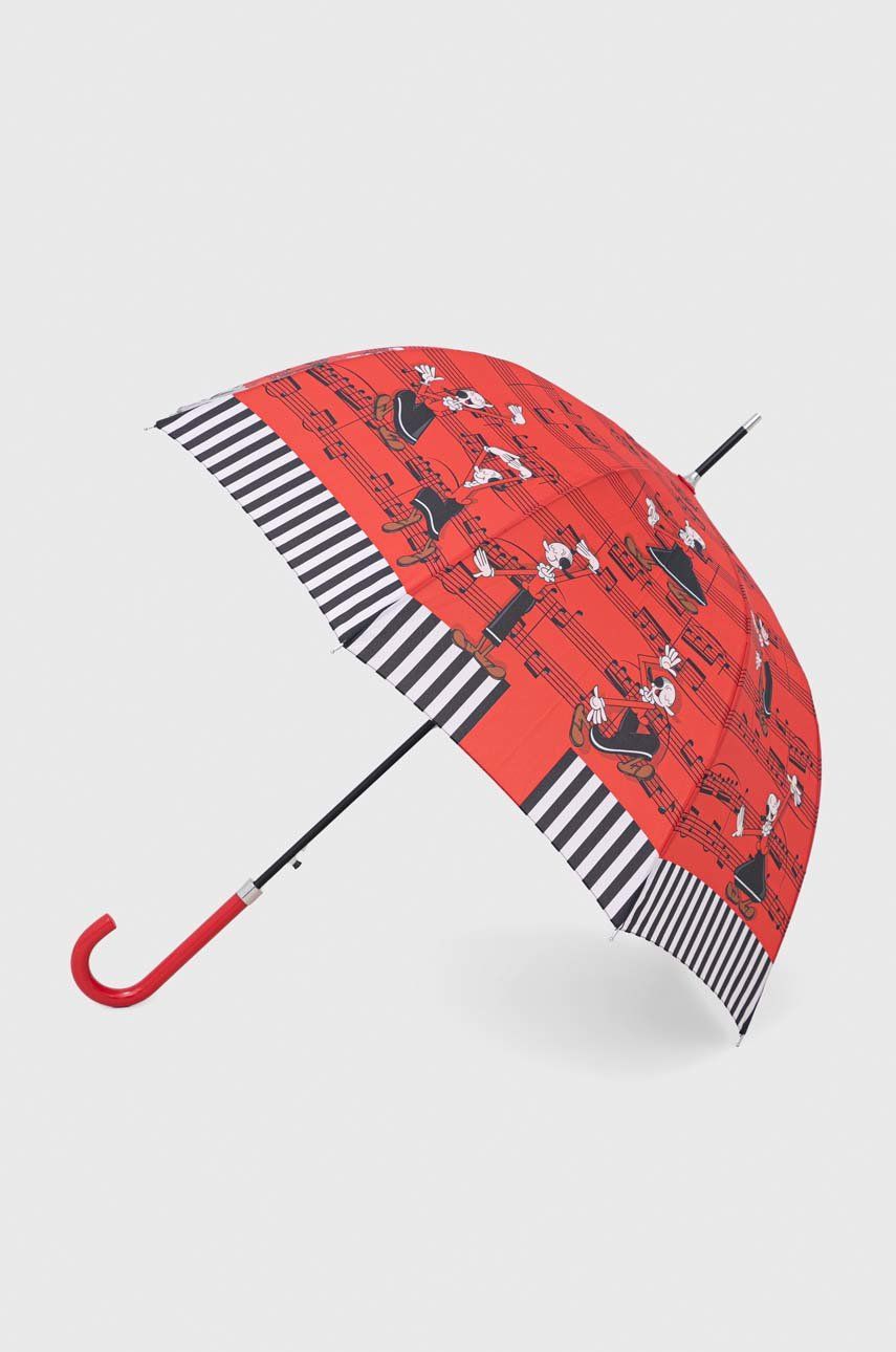 Moschino umbrela culoarea rosu Accesorii