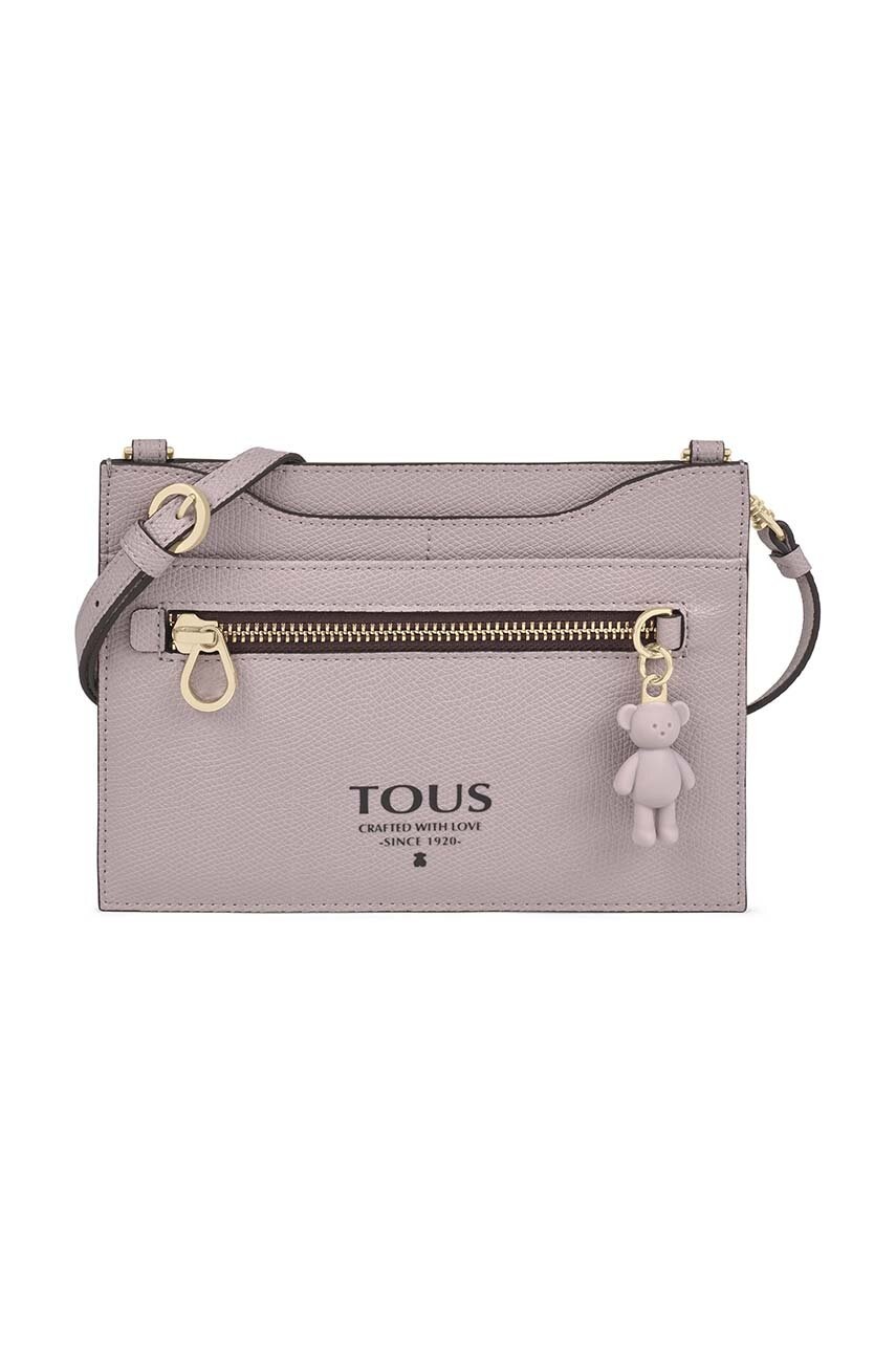 Tous card holder culoarea violet