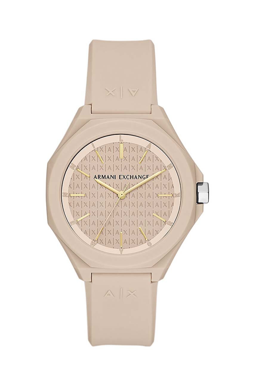 

Годинник Armani Exchange жіночий колір золотий