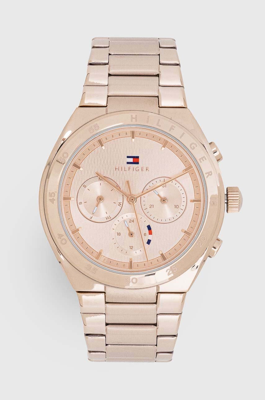 

Годинник Tommy Hilfiger жіночий колір золотий