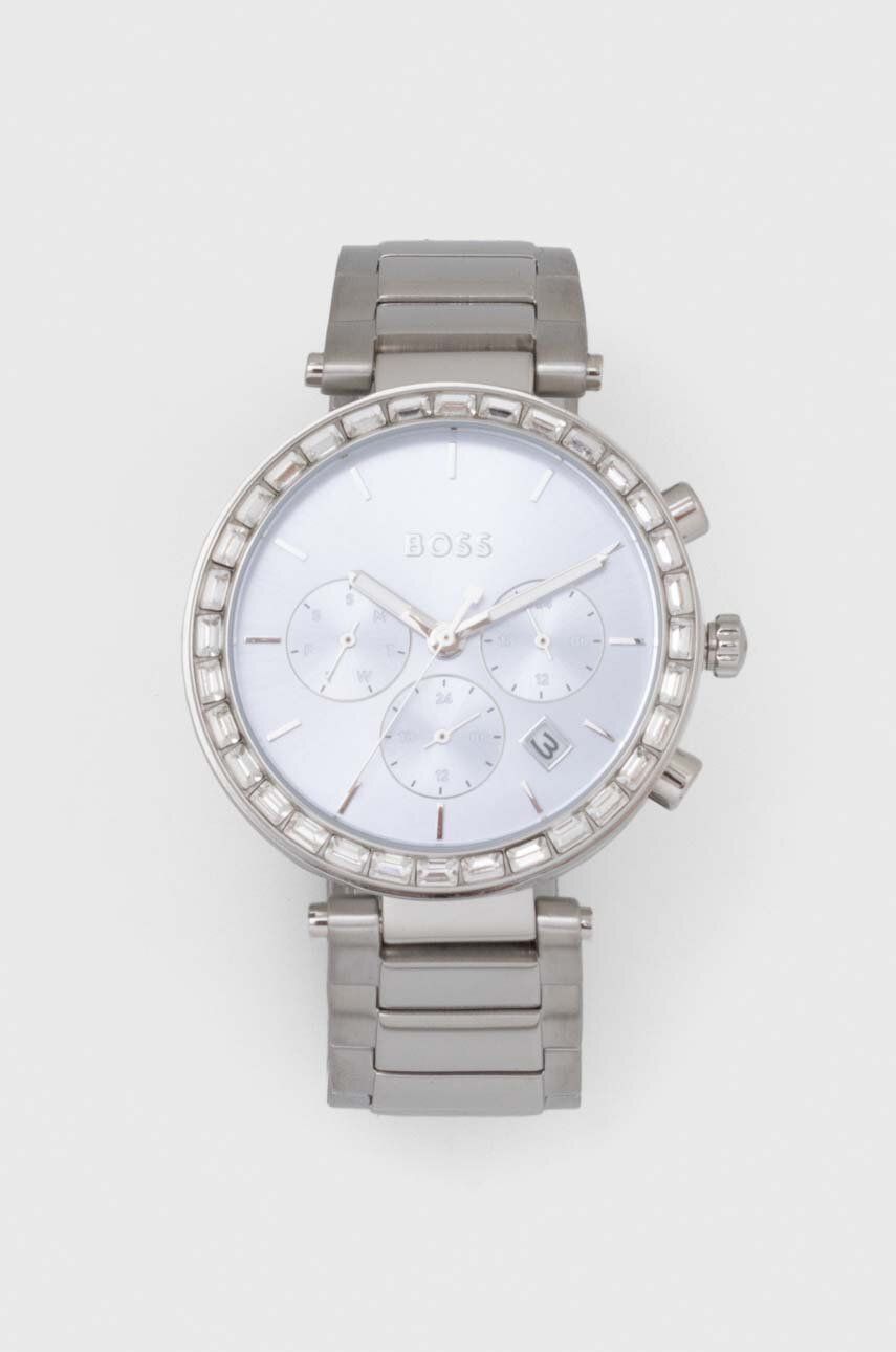 Hugo Boss ceas femei, culoarea argintiu