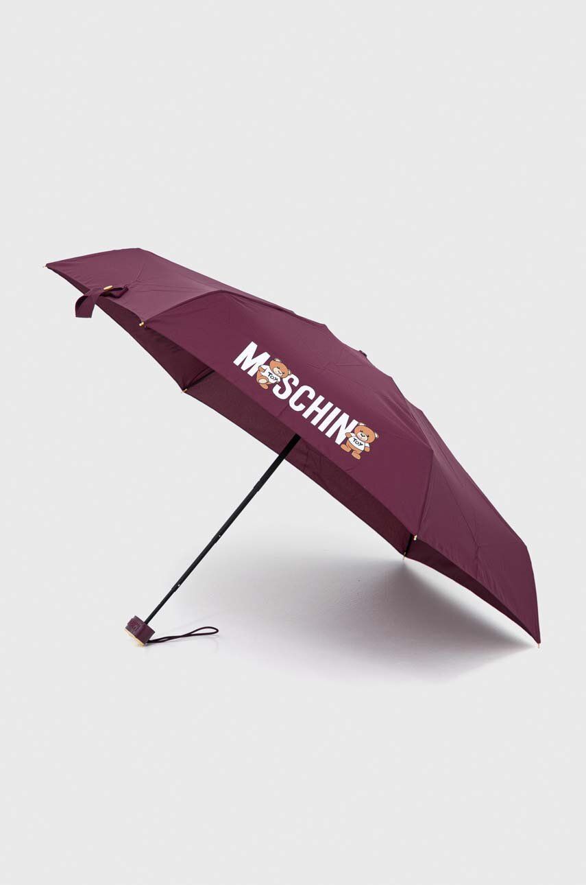 Dětský deštník Moschino fialová barva, 8550