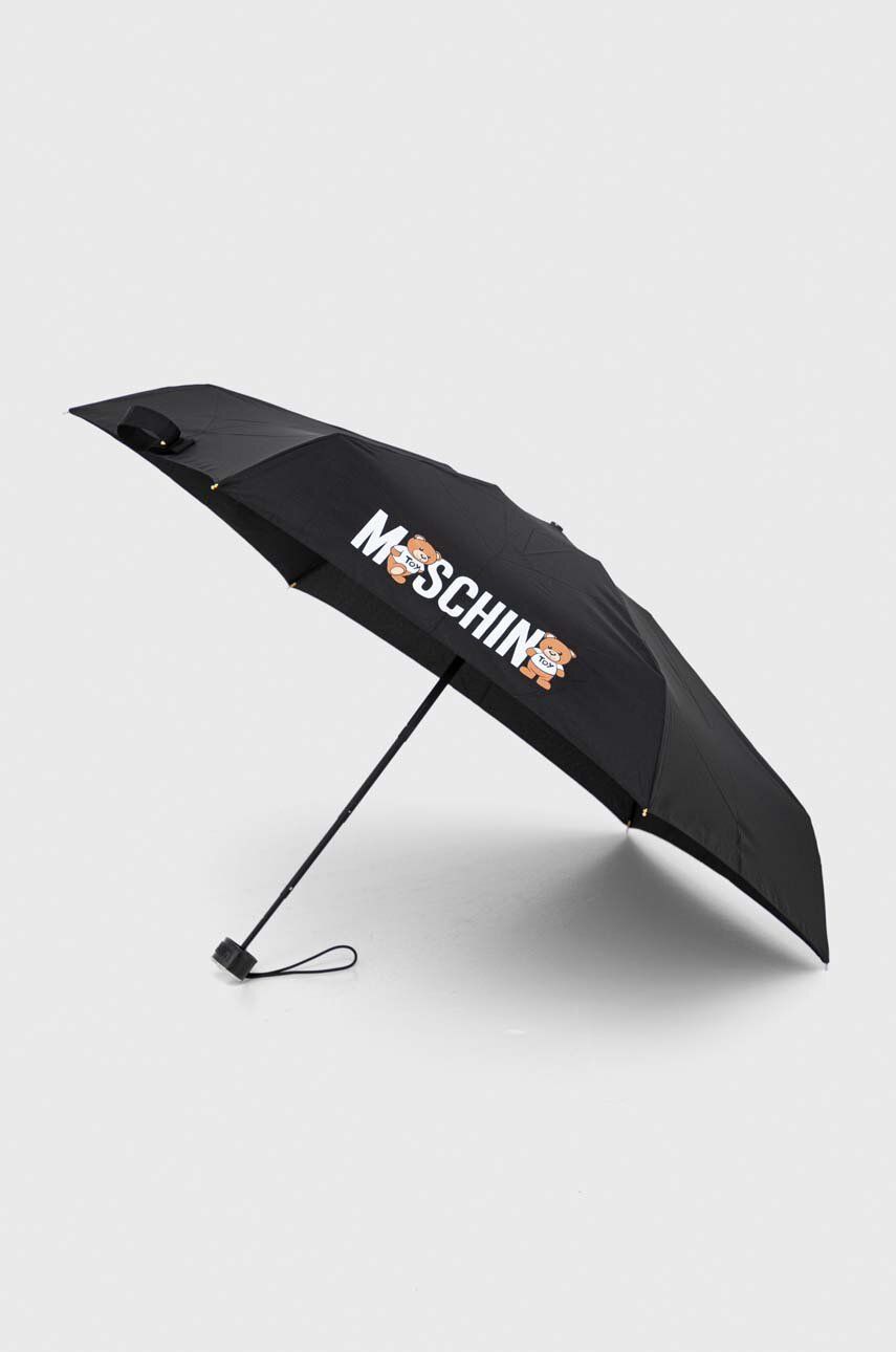 Levně Dětský deštník Moschino černá barva, 8550