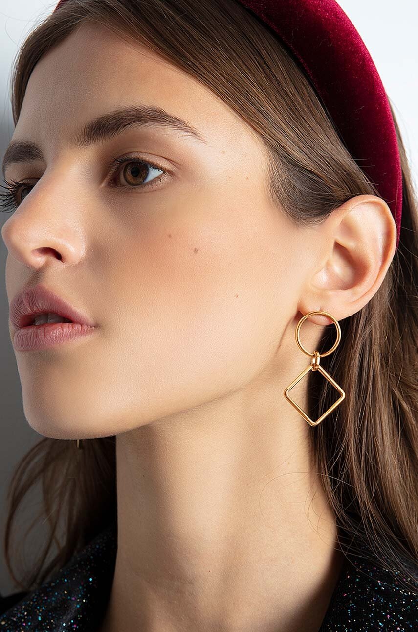 Επιχρυσωμένα σκουλαρίκια Lilou California φωτογραφία