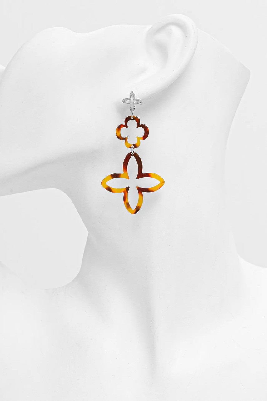 Позолоченные серьги Lilou Les Trésors