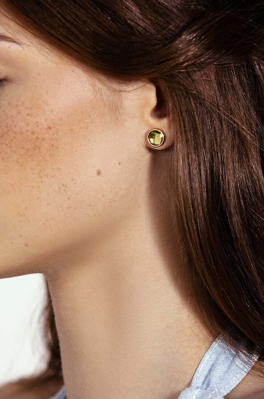 Επιχρυσωμένα σκουλαρίκια Lilou One φωτογραφία