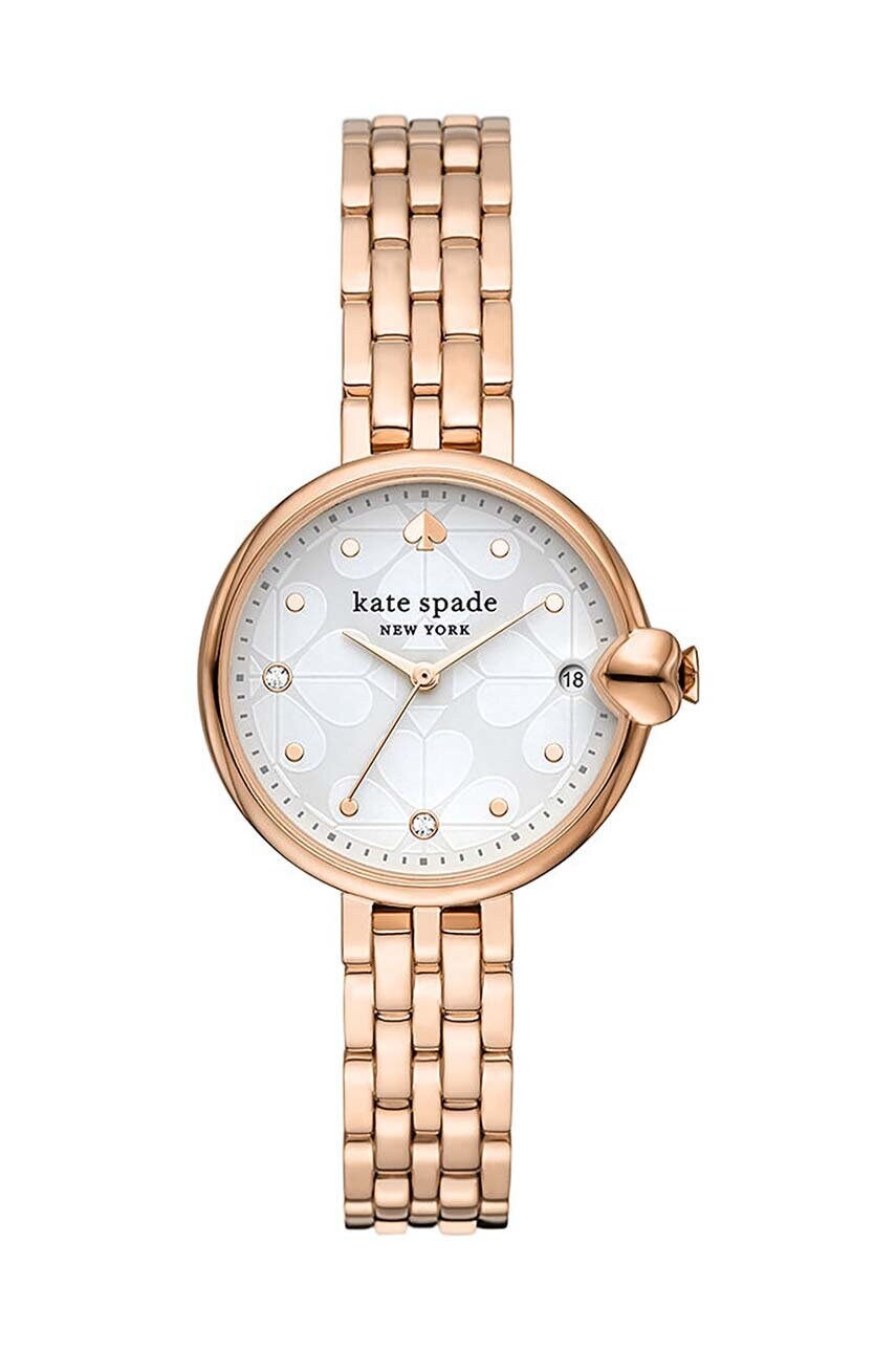 

Годинник Kate Spade жіночий колір рожевий